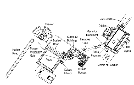 Ephesus Map